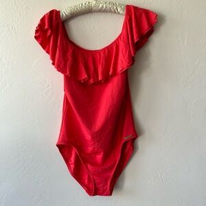 Michael kors red swimsuit